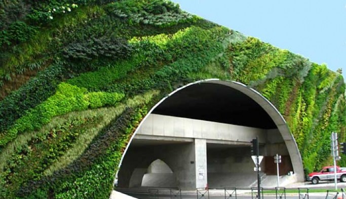 Patrick Blanc - Pont Juvénal, Aix-en-Provence